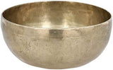 Handmade 8 Inches Bell Metal Tibetan Buddhist Singing Bowl Musical Instrument for Meditation with Stick and Cushion - Superior Quality