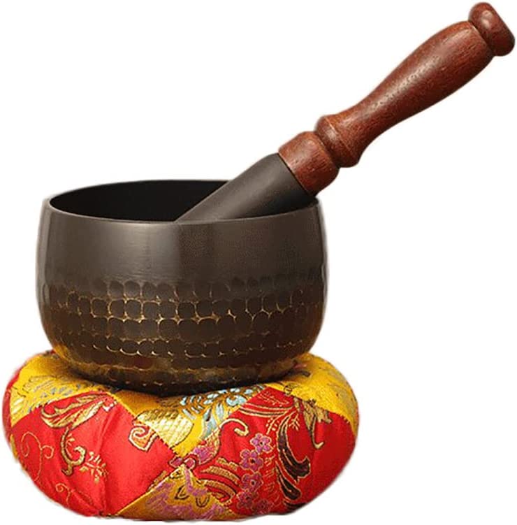 Singing Bowls Tibetan Sound Bowl Easy to Play Creates Beautiful Sound for Holistic Healing Stress Relief Meditation Relaxation8inch