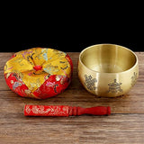 Singing Bowls Tibetan Meditation Bowl for Yoga Meditation Hand Percussion Instruments Singing Bell