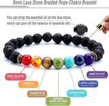 Tibetan Singing Bowl Set ~ 7 Chakra Stones and Lava Stone Chakra Bracelet ~ Easy to Play with Fabric Case Cushion Mallet ~ Handcrafted in Nepal for Me